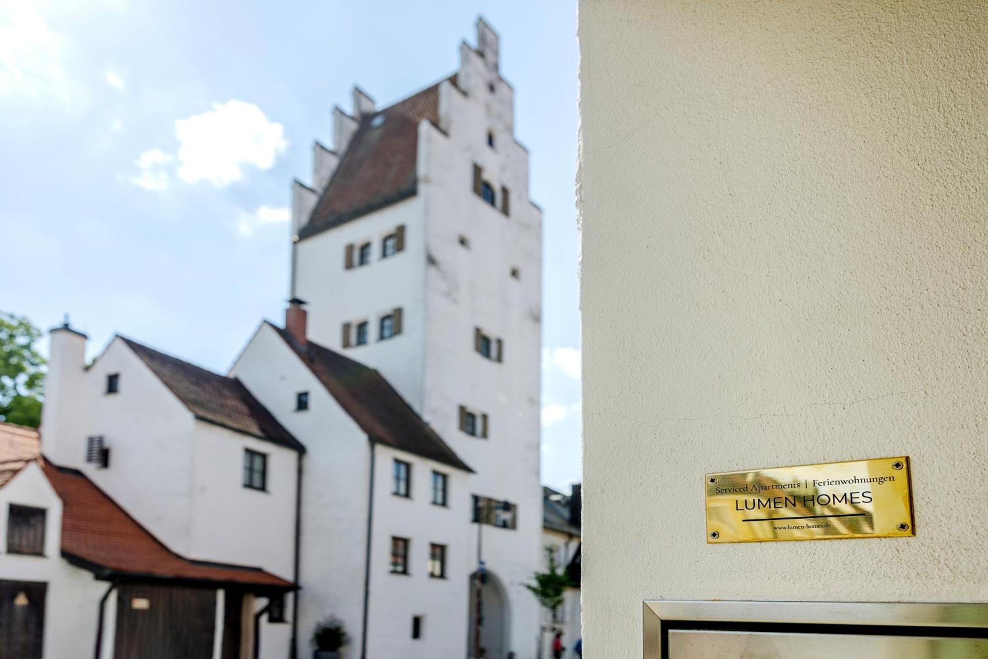 Lumen Homes - Altstadt-Studio Direkt Im Zentrum, Kueche, Netflix, Oeffentlicher Parkplatz Ums Eck Ingolstadt Eksteriør billede